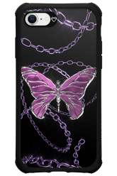 Butterfly Necklace - Apple iPhone SE 2020