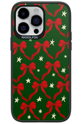 Bow & Stars (Green) - Apple iPhone 14 Pro Max