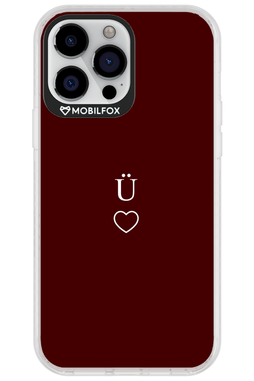 U Burgundia II 2.0 - Apple iPhone 13 Pro Max