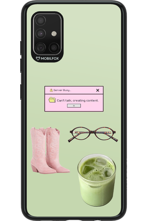 Matcha Babe - Samsung Galaxy A51