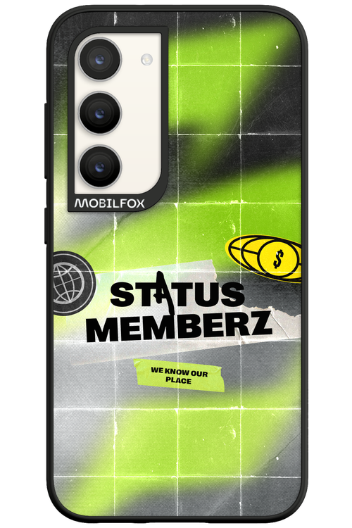 Status Memberz - Samsung Galaxy S23
