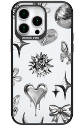 Silver Zone Transparent - Apple iPhone 15 Pro Max