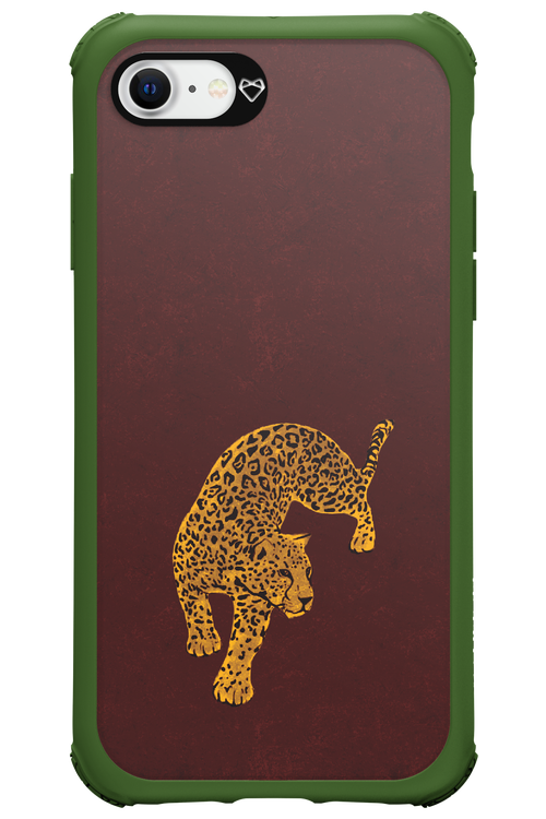 Burgundy Leopard - Apple iPhone SE 2020