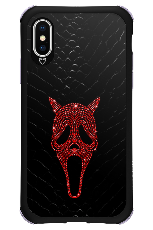 Devil Glitter Ghost - Apple iPhone XS