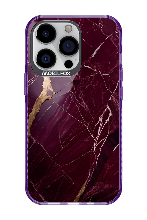 Burgundy Marble 2.0 - Apple iPhone 13 Pro