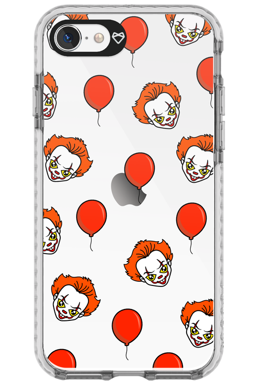 Mystery Clown (Transparent) - Apple iPhone SE 2020