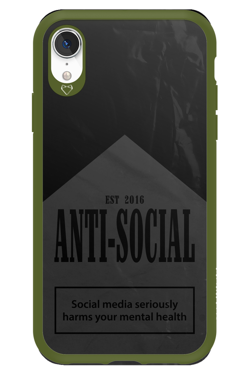 ANTI-SOCIAL (BLVCK) 2.0 - Apple iPhone XR