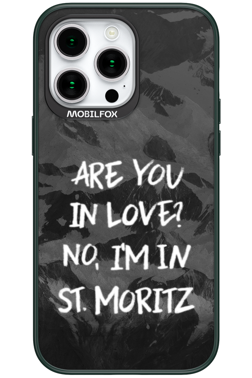 I'm in St. Moritz - Apple iPhone 15 Pro Max