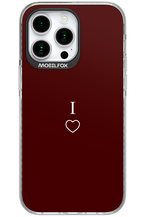I Burgundia 2.0 - Apple iPhone 15 Pro Max