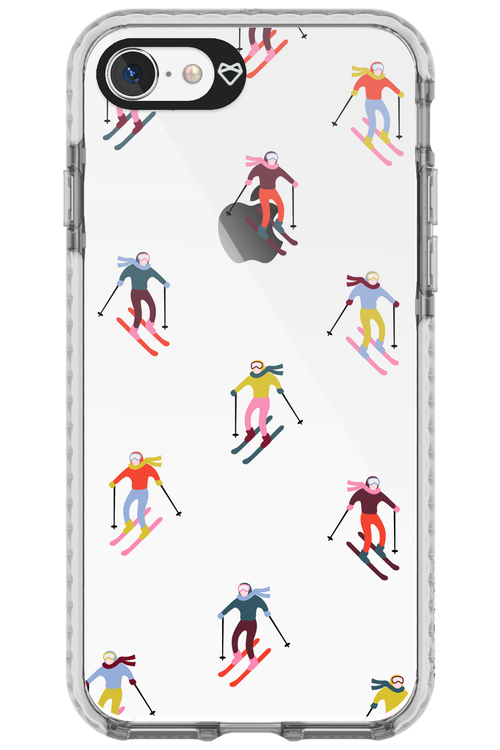 Snow Motion (Transparent) - Apple iPhone 8