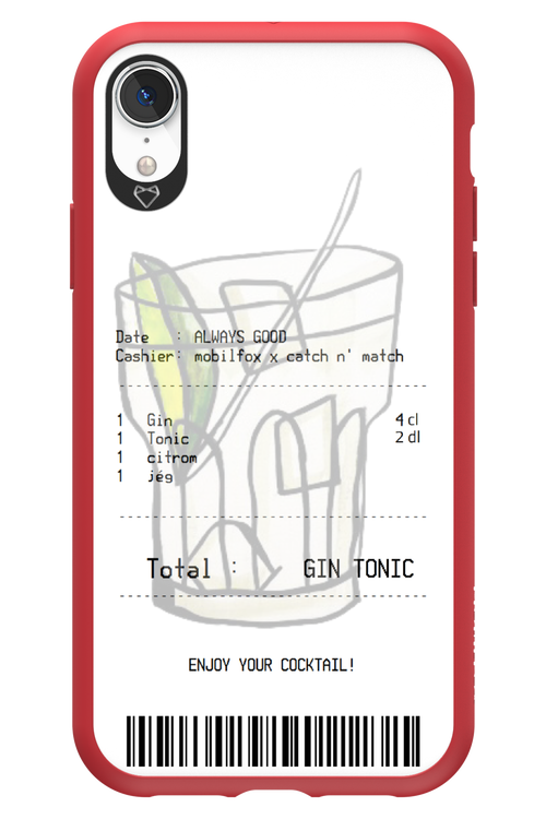 gin tonic - Apple iPhone XR