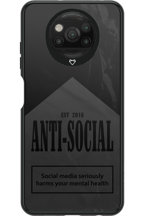 ANTI-SOCIAL (BLVCK) 2.0 - Xiaomi Poco X3 NFC