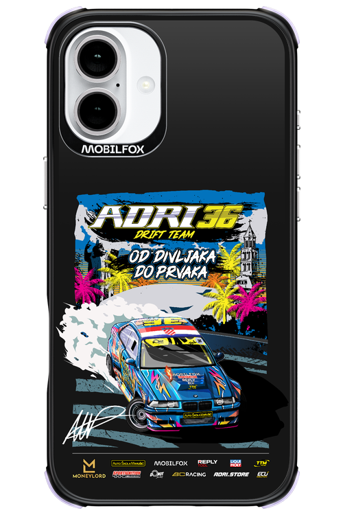ADRI36 Midnight Drift 2.0 - Apple iPhone 16 Plus