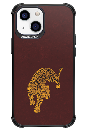 Burgundy Leopard - Apple iPhone 13 Mini