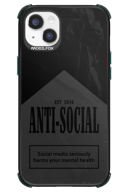 ANTI-SOCIAL (BLVCK) 2.0 - Apple iPhone 14 Plus