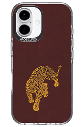 Burgundy Leopard - Apple iPhone 16