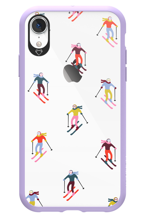 Snow Motion (Transparent) - Apple iPhone XR