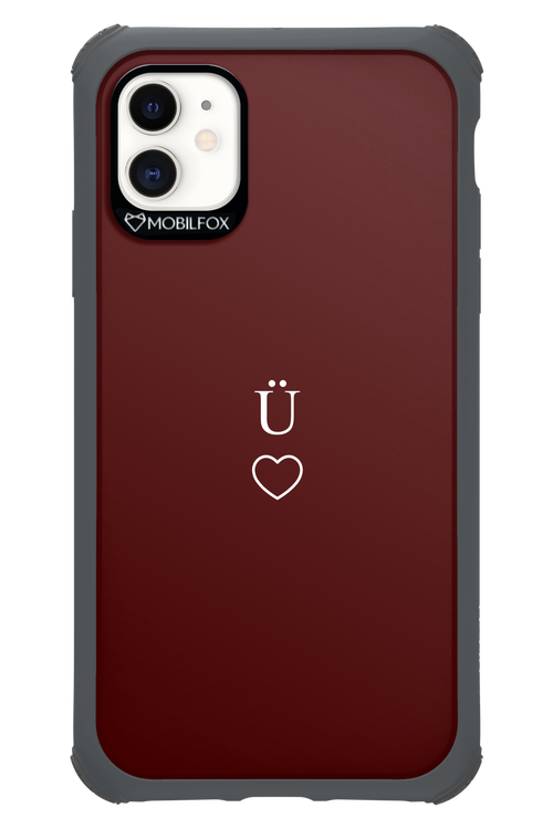 U Burgundia II - Apple iPhone 11