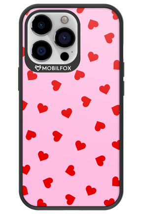 Sprinkle Heart Pink - Apple iPhone 13 Pro