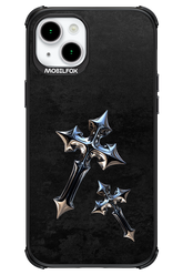 Chrome Crosses - Apple iPhone 15 Plus