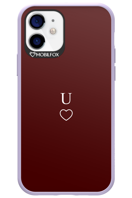 U Burgundia 2.0 - Apple iPhone 12