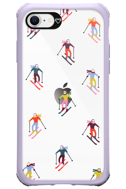 Snow Motion (Transparent) - Apple iPhone SE 2022