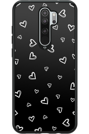 Monochrome Hearts 2.0 - Xiaomi Redmi Note 8 Pro