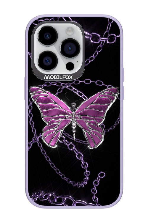 Butterfly Necklace - Apple iPhone 14 Pro
