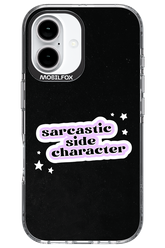 Sarcastic Black - Apple iPhone 16