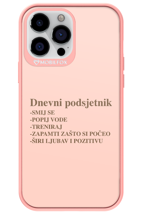 Dnevni Podsjetnik - Apple iPhone 13 Pro Max