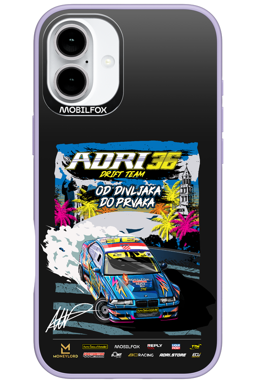 ADRI36 Midnight Drift 2.0 - Apple iPhone 16 Plus