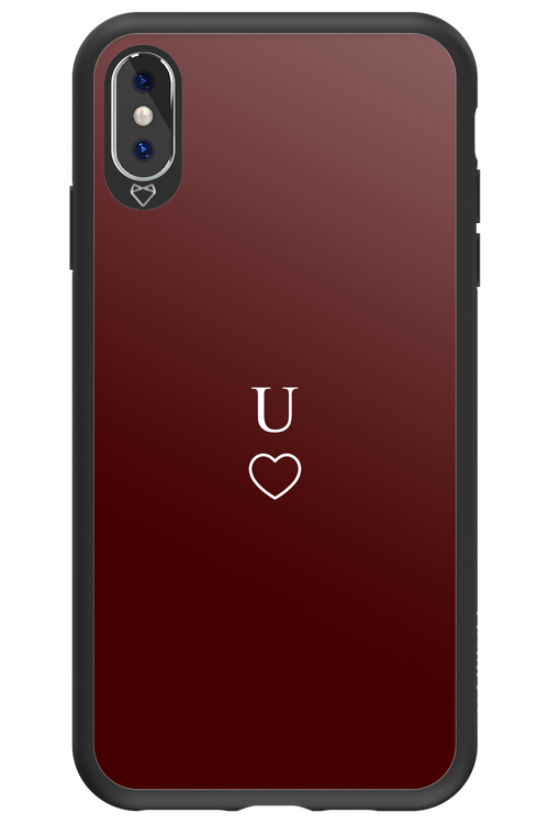 U Burgundia 2.0 - Apple iPhone XS Max