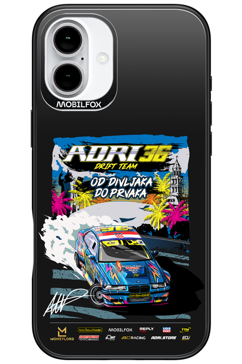 ADRI36 Midnight Drift 2.0 - Apple iPhone 16 Plus