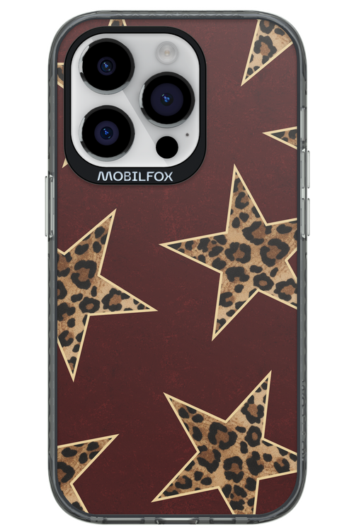 Wild Stars Burgundy - Apple iPhone 14 Pro