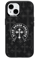 Dark Souls Society (Leather) - Apple iPhone 15