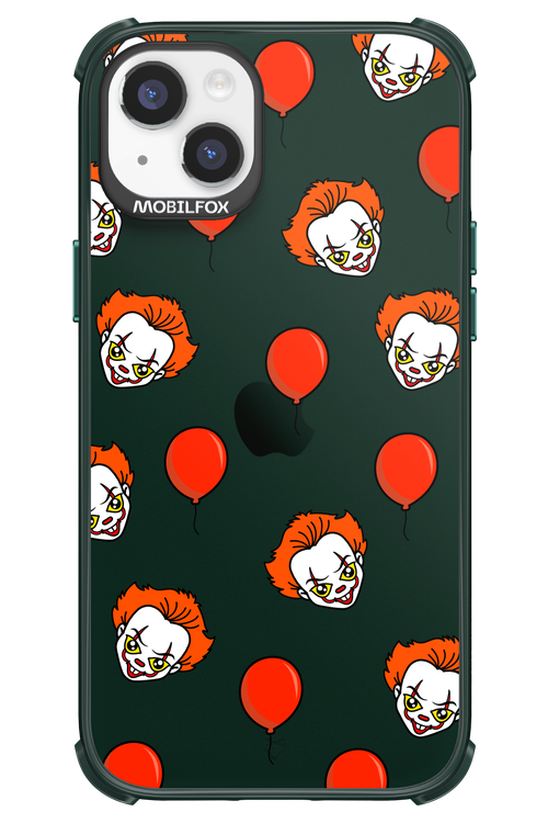 Mystery Clown (Transparent) - Apple iPhone 14 Plus