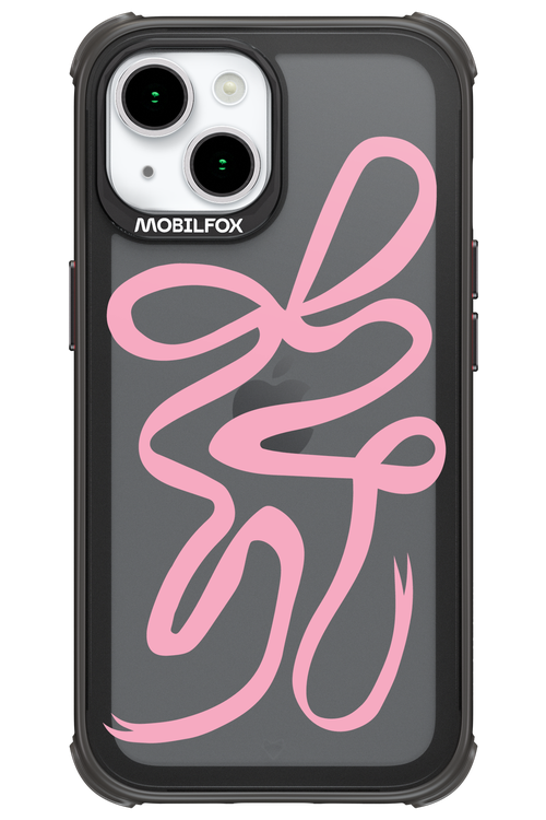 Pink Bow - Apple iPhone 15