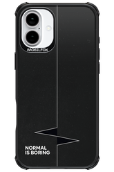 Normal Is Boring - Apple iPhone 16 Plus
