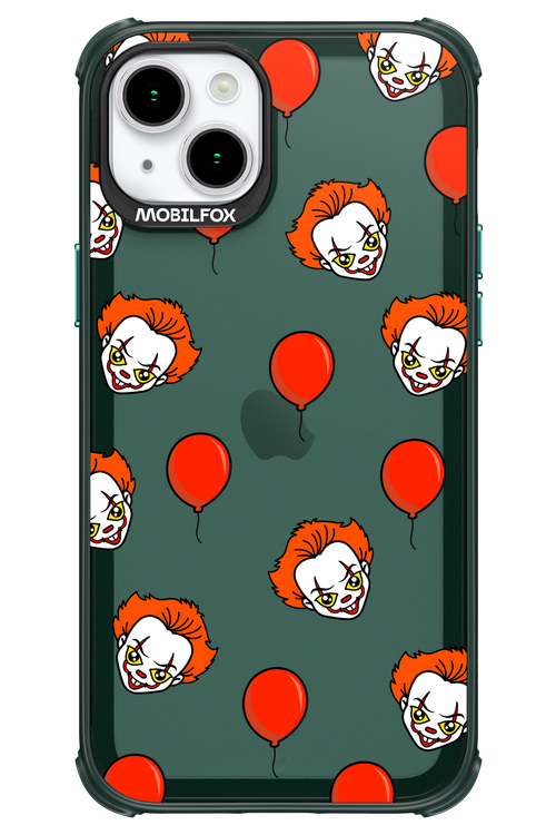 Mystery Clown (Transparent) - Apple iPhone 15 Plus