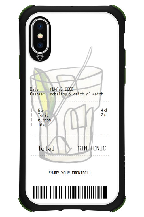 gin tonic - Apple iPhone X