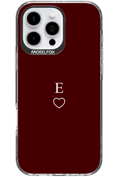 E Burgundia 2.0 - Apple iPhone 16 Pro Max