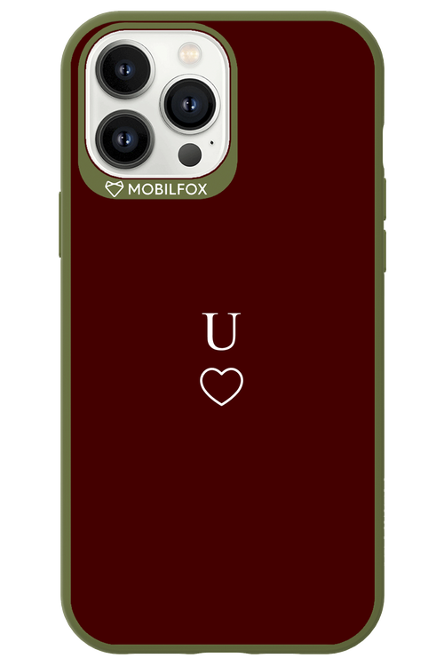 U Burgundia 2.0 - Apple iPhone 13 Pro Max