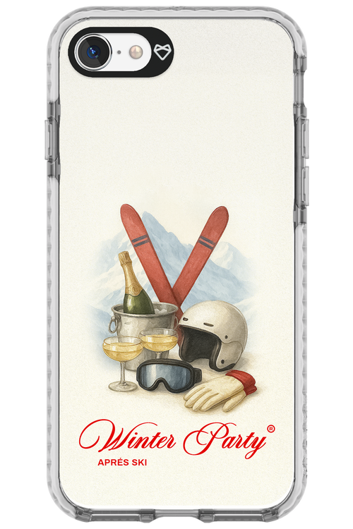 Winter Ski Party - Apple iPhone SE 2022