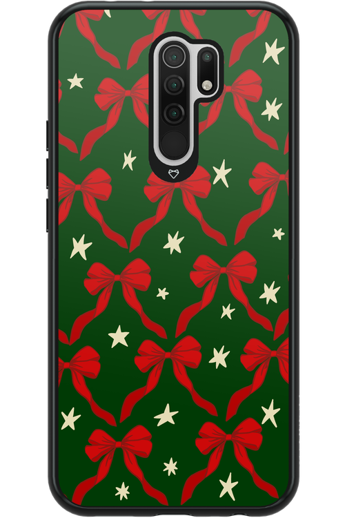 Bow & Stars (Green) - Xiaomi Redmi 9