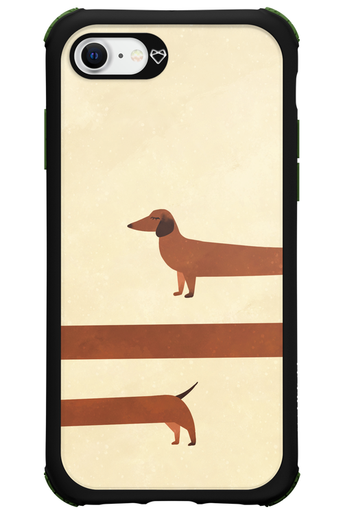 Stretchy Dog - Apple iPhone SE 2020