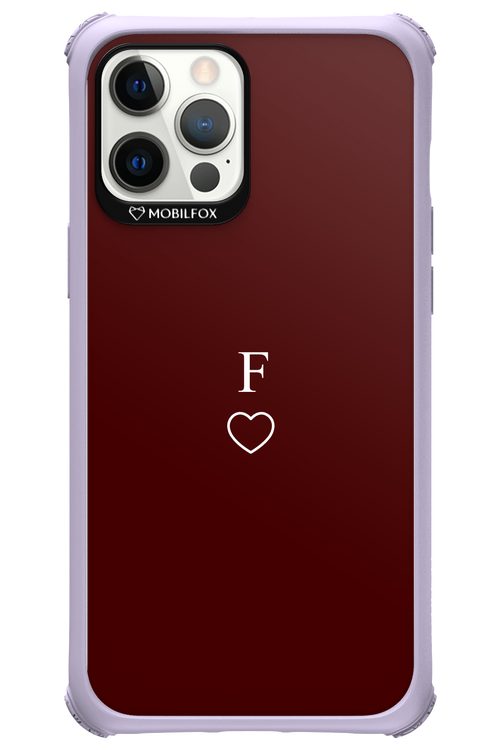 F Burgundia 2.0 - Apple iPhone 12 Pro Max