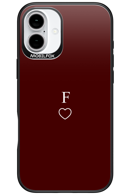 F Burgundia 2.0 - Apple iPhone 16 Plus
