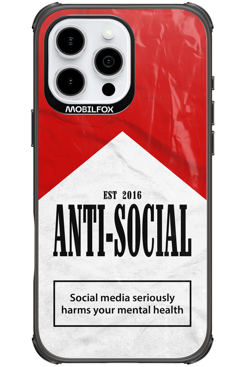 ANTI-SOCIAL II 2.0 - Apple iPhone 16 Pro Max