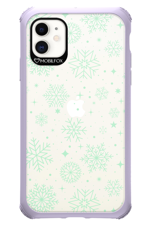 Tiffany's Snowflakes - Apple iPhone 11