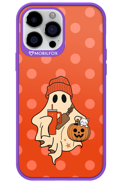 Ghost Girl (Orange) - Apple iPhone 13 Pro Max
